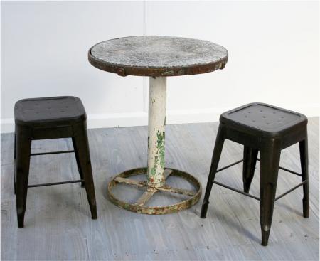 Industrial French Garden Table 