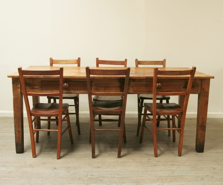 French Pine Farm Table