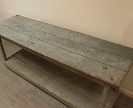 French 19th Century Painted Draper's Table