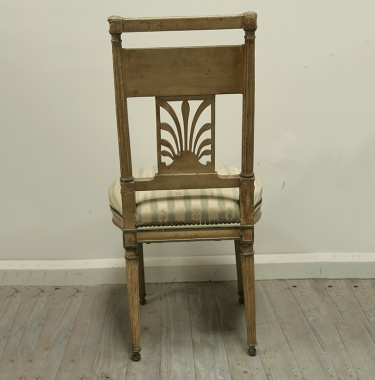 19th Century Gustavian Style Side Chair