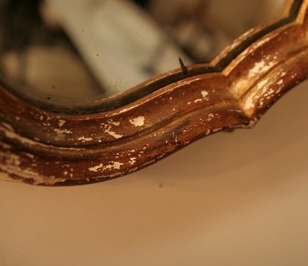Small Italian Gilt Mirror 