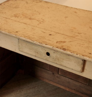 French Late 19th Century Painted Counter Or Desk