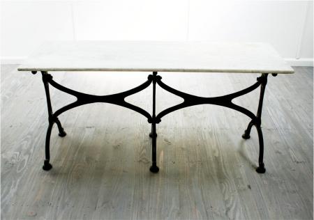 Long French Art Nouveau Café Table