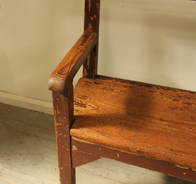 Long French 19th Century Bench Seat