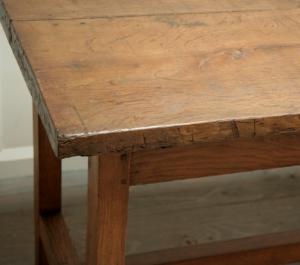 Long French Oak Rustic Dining Table