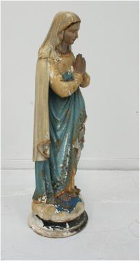 French madonna figurine