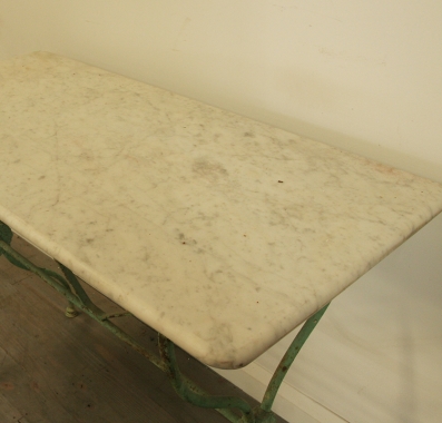 Pretty Green French Bistro Table