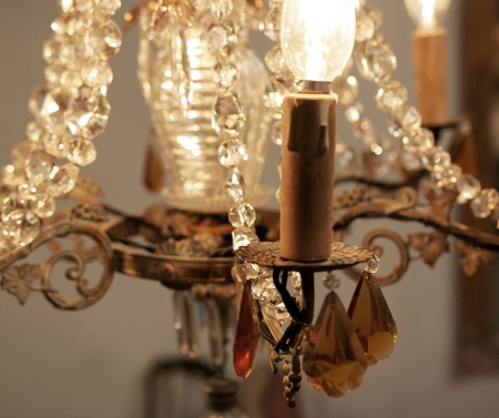 French Marseillan Chandelier