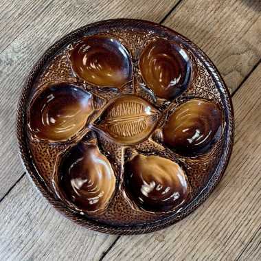 French, Vintage, Oyster Plates