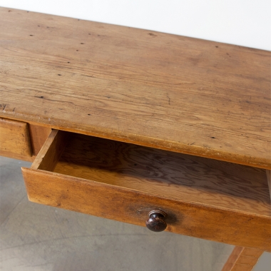 Late 19th Century English Pine Side Table