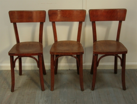 Set Of 6 French Bistro Chairs