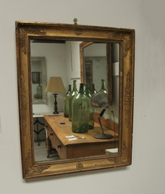 Small Empire Gilt Mirror