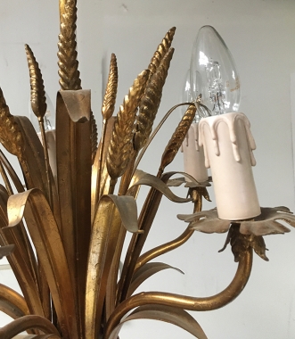 Vintage wheatsheaf chandelier
