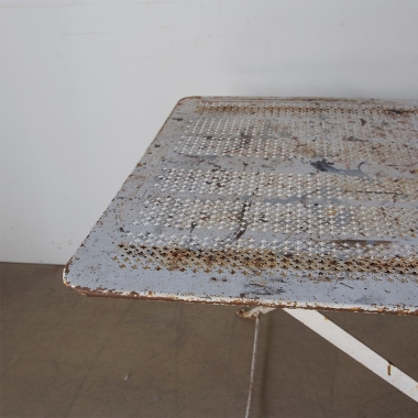Large French Folding Outdoor Table 