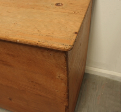 French Pine Firewood Box