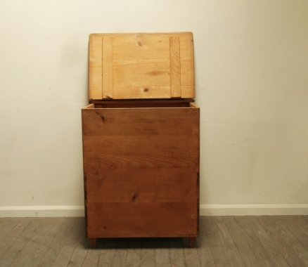 French Pine Firewood Box