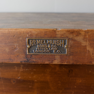 English, Industrial Side Table 